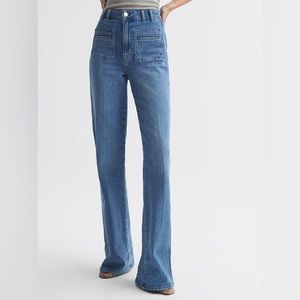 Reiss Isabel Wide Leg Sailor Jean